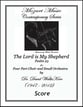 Psalm 23 The Lord is My Shepherd Four-Part choral sheet music cover